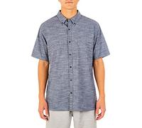 Hurley Herren M One&only 2.0 Woven S/S Hemden, Black, M