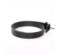 Hurley Herren One & Only Leather Belt Gürtel, Schwarz, Einheitsgröße UK