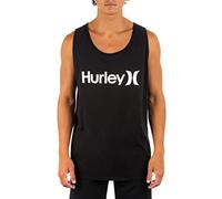 Hurley Herren One & Only Solid Tank Top Black Lg T-Shirt, schwarz, L