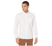Hurley Herren One & Only Textured Long Sleeve Up Button Down Hemd, weiß, XX-Large