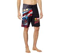 Hurley Phantom-Eco Nascar Racing Badehose schwarz/rot/blau - 28