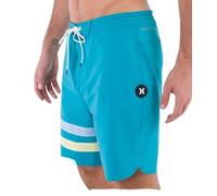 Hurley Herren Phntm Blck Prty Rngd 18 Board Shorts, Total Turquiose, 48 EU