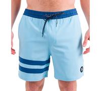 Hurley Herren Phntm Eco Block Party Volley 17 Board Shorts, Blau (Blue Dream), L EU