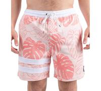 Hurley Herren Phntm Eco Block Party Volley 17 Board Shorts, Candy Pink, M EU