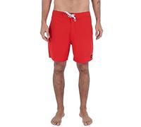 Hurley Herren Phntm-eco Oao Solid 18' Badeshorts f r Herren, Rot (Unity Red), 33 EU
