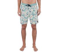 Hurley Herren Phntm Naturals Tailgate 18' Badeshorts f r Herren, Koriander, 34 EU