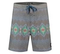 Hurley Herren Phntm Naturals Tailgate 18' Badeshorts f r Herren, Obsidian, 32 EU