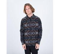 Hurley Herren Portland Bio-Flanell Ss Hemd, brüniert, L