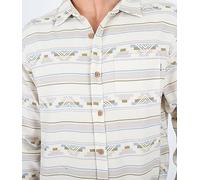 Hurley Herren Portland Bio-Flanell Ss Hemd, Knochenfarben, XL