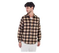 Hurley Herren Portland Heavyweight Flannel Ls Hemd, Braun, XXL