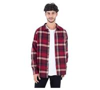 Hurley Herren Portland Organic Flannel Ls Hemd, Matador, XXL