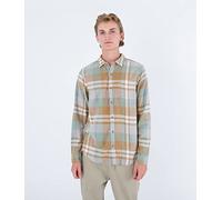 Hurley Herren Portland Organic Flannel Ls Shirt, Goldene Doodle, L