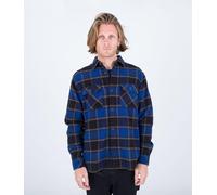 Hurley Herren Santa Cruz Shorline Flanell Ls Hemd, Blue Void, M