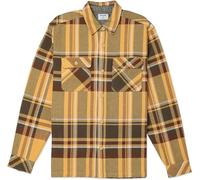 Hurley Herren Santa Cruz Shorline Flannel Ls Hemd, Pebble, XL