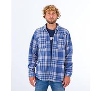 Hurley Herren Santa Cruz Windchill Ls T Shirt, Deep Aqua, M EU