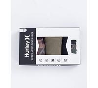 Hurley Herren Supersoft, 3 Stück Boxershorts, Green/Black, S