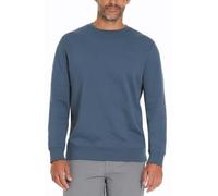 Hurley Herren-Sweatshirt mit Langen Ärmeln, Rundhalsausschnitt (US, Alpha, Medium, Regular, Regular, Blau)