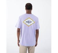 Hurley Herren Tropics T-Shirt, Lavender Mist, S EU