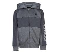 Hurley Jungen H2o Dri Solar Zip Hoodie Sweatshirt, Dk Grau Htr, 8 Jahre EU
