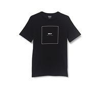 Hurley Jungen Hrlb Box Tee T-Shirt, Schwarz, S (8-10 Jahre / 128-132cm)