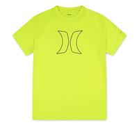 Hurley Jungen Hrlb Ombre Icon UPF Rash Guard Shirt, Volt, 13 años