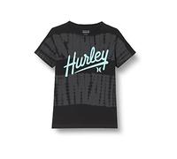 Hurley Jungen Hrlb Tie Dye Script Tee T-Shirt, Anthrazit, 8 Años