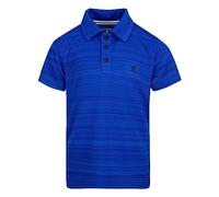 Hurley Kids Boy's Dri-Fit Polo Shirt (Big Kids) Hyper Royal Heather SM (8 Big Kids)