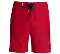 Hurley Kids Boy's One and Only Boardshorts (Big Kids) Daring Red Board Shorts 18 Big Kids