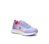 Hurley Kinder Streifen Laufschuhe - Leichte Mädchen und Jungen Basketballschuhe mit atmungsaktivem Obermaterial, Kinder-Sneaker, Lavendel, 31 EU