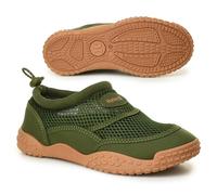 Hurley Kinder-Wasserschuhe - schnelltrocknende, atmungsaktive Schlupfschuhe mit griffiger Sohle für Strand, Pool, Splash Pad und Sommer-Outdoor-Spielen (kleines Kind/großes Kind) Sunburst, Oliv