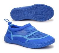 Hurley Kinder-Wasserschuhe - schnelltrocknende, atmungsaktive Schlupfschuhe mit griffiger Sohle für Strand, Pool, Splash Pad und Sommer-Outdoor-Spielen (kleines Kind/großes Kind) Sunburst, Königsblau