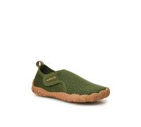 Hurley Kinder-Wasserschuhe - schnelltrocknende, atmungsaktive Slip-On-Aquasocken mit flexibler Griffsohle für Strand, Pool, Splash Pad & Sommer Outdoor Spielen - Segeln, Oliv/Hellbraun, 31 EU