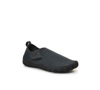 Hurley Kinder-Wasserschuhe - schnelltrocknende, atmungsaktive Slip-On-Aquasocken mit flexibler Griffsohle für Strand, Pool, Splash Pad & Sommer Outdoor Spielen - Segeln, Grau dunkel / schwarz, 28 EU
