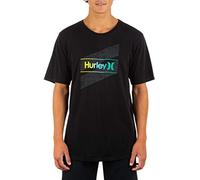Hurley M Evd WSH OAO Slashed SS T-Shirt, Schwarz, S