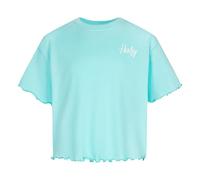 Hurley Mädchen Hrlg Ribbed Boxy Tee T-Shirt, grün (Aurora Green), 8 Años