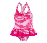 Hurley Mädchen Hrlg Ruffle One Piece Swimsuit Einteiliger Badeanzug, rosa (Hyper Pink), 2 años