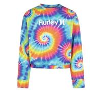 Hurley Mädchen Hrlg Tie Dye Crewneck Sweatshr Sweatshirt, Mehrfarbig, 13 años