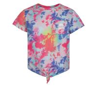 Hurley Mädchen Hrlg Tie Front Pocket Tee T-Shirt, Pink Multi, 10 Años