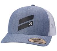 Hurley Men's Baseball Cap - Icon Slash Curved Brim Trucker Hat, Size One Size, Blue