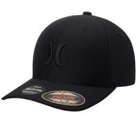 Hurley Men's Dri-fit Cutback Curved Bill Baseball Hat (Black, Large-X-Large)