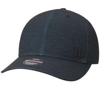 Hurley Men's Hat - H2O-DRI Phantom Relay Curved Brim Stretch Fitted Cap, Size Large-X-Large, Black