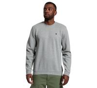 Hurley Men's ICON Crew Sweatshirt, DK Heather Grey, XXL