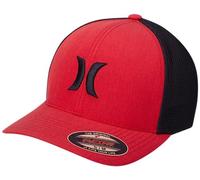 Hurley Mens M Hrly Icon Textures Hat Caps, Gym Red, S/M