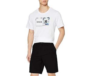 Hurley Mens Phntm Walkshort 20' Shorts, Black, 31