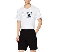 Hurley Mens Phntm Walkshort 20' Shorts, Black, 36