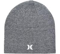 Hurley Men's Winter Hat - Classic Icon Beanie, Size One Size, Cool Grey Heather