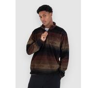 Hurley Mesa Windchill 1/4 Half-Zip Sweater espresso Herren Gr. S