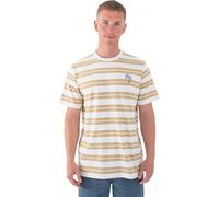 HURLEY NATURALS STRIPE T-Shirt 2025 barely bone - M