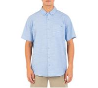 Hurley O&o Stretch Short Sleeve Blue Oxford 2 Größe: XL | Casual hemden Outlet | Herren | Blau