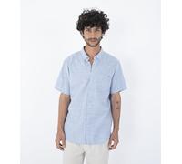 Hurley O&O Stretch SS, Herren Hemd, Blue Oxford,